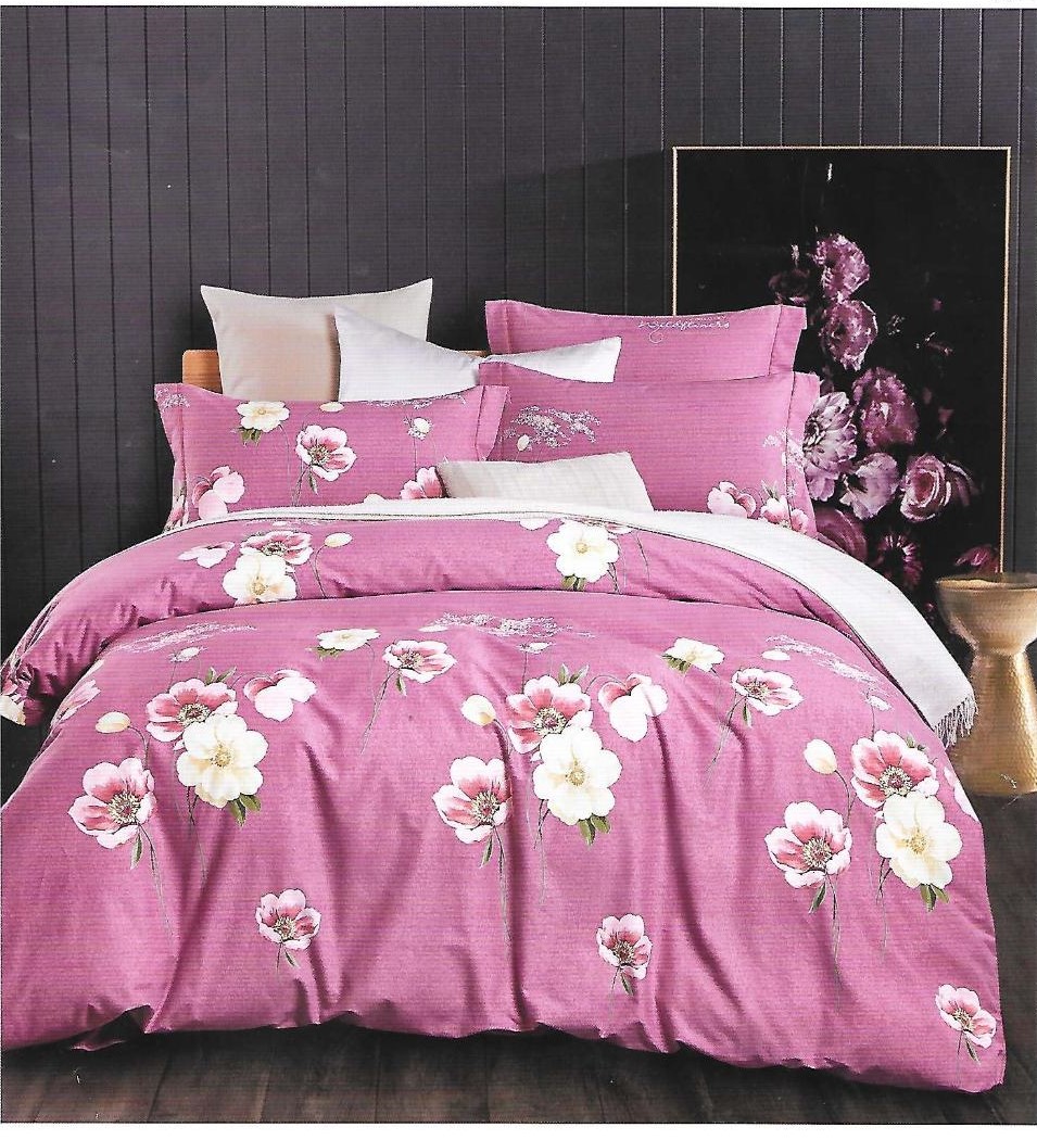 Parure De Lit 4 Pièces 180x200 Cm | Drap Housse élastique + Poches | Microfibre Ultra-douce Gris